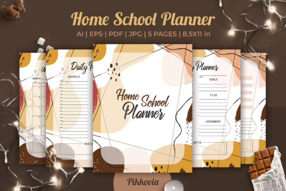 Download Homeschool Planner | KDP Interior - Home Collection