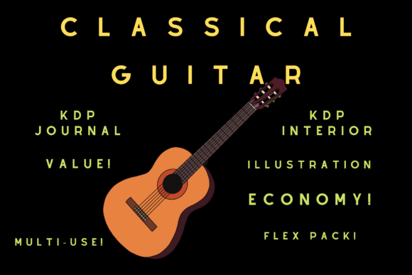 Download Classical Guitar KDP Journal Pack - Premium Resources