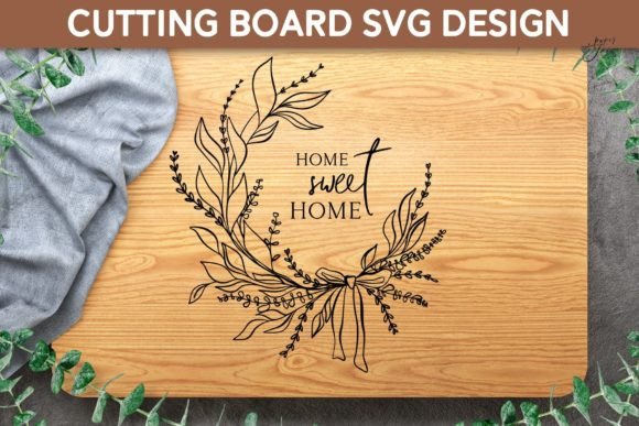 Download Home Sweet Home Svg Cutting Board SVG - Home Collection