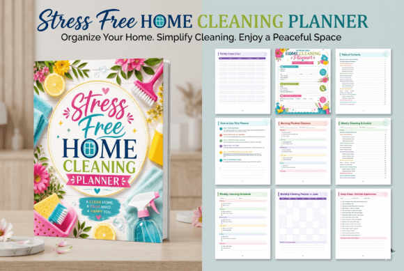 Download Stress Free Home Cleaning Planner - Home Collection