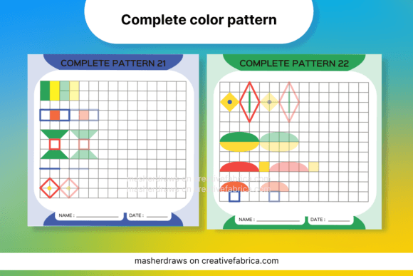 Download Kids Activity Trace Color Pattern 21-22 - Activity Collection