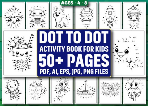 Download 50 Dot to Dot Activity Book for Kids&nbsp; - Activity Collection